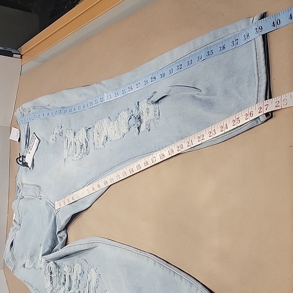 Rue21+ Size 20 High Rise Ankle Jeggings, Light Wash, Distressed, NEW with Tag - Picture 6 of 13